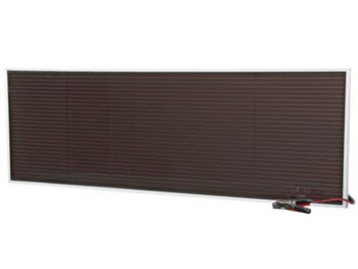 Solarzellenplatte aus amorphem silikon 15w solar solarstrom solaranlage solarstromanlage solarmodule solartechnik velleman - 1
