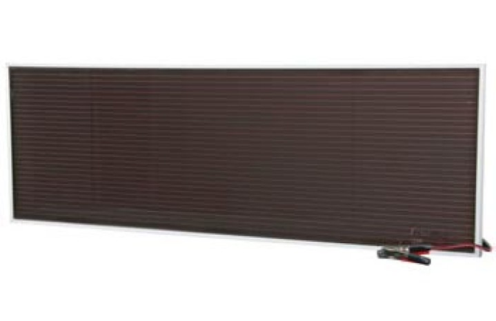 Amorphous silicon solar panel 40w photovoltaic sun velleman - 1