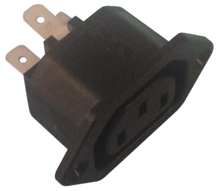 Base frame pc power socket (250v / 10a) cen - 1