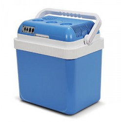 Icebox electric 24l 12v 220v camping fridge refrigerator portable car hot cold jr international - 2