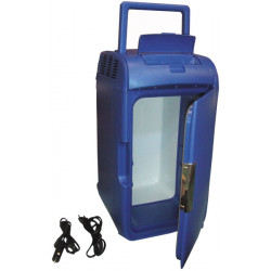 Mobile frigorifero 15l 5 ° c 220v 12v mini frigo auto elettrica campeggio ghiacciaia freddo / caldo jr international - 1