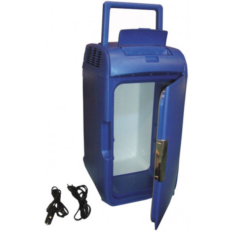 Refrigerateur portable 15l 5°c 12v 220v mini glaciere electrique voiture camping  frigo froid chaud