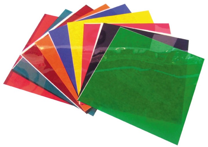 Gelatinblatter 10 farben 250x250mm cen - 3