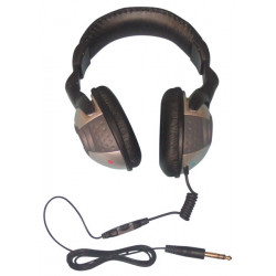 Hifi stereo jack headphone listening 6.35mm male control sound volume sound cen - 1