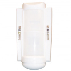 Wired detector motion sensor outdoor volumetric three infrared technologies microwave guard