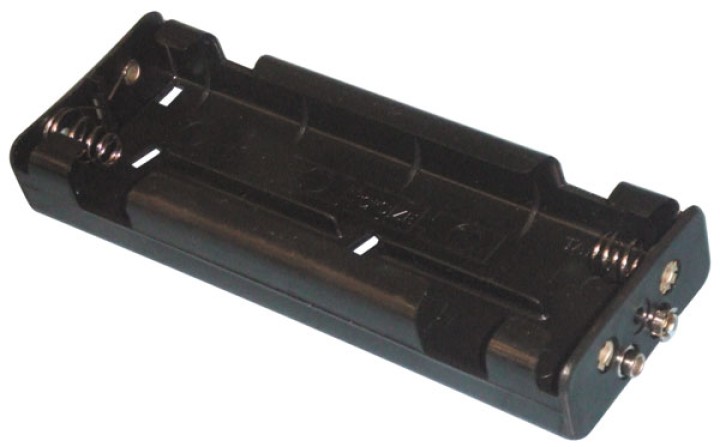 Batteriehalter fur 6 x c batterien (lr14) (mit druckknopfanschlussen) bh261b velleman jr  international - 1