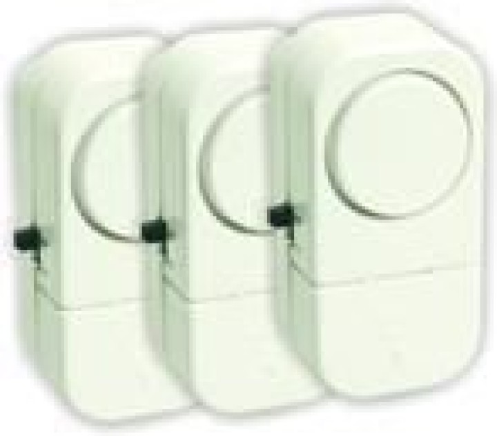 Mini alarm intrusion detection ham103 lot 3 spiele öffnende tür schublade fenster garage wohnung velleman - 1