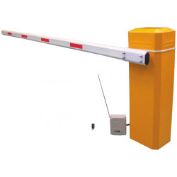 Barrera levadiza electrica automatica 5.8m blocante barreras levantes automaticas jr international - 1