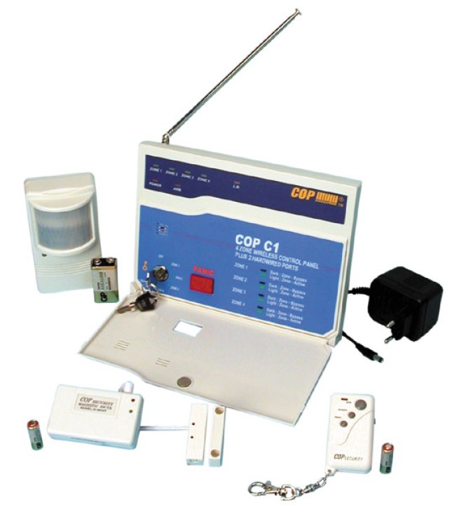 Funk alarmset 433.92mhz (980c1+980mt+980i+980t+2 p12v+p9vah) idk - 1