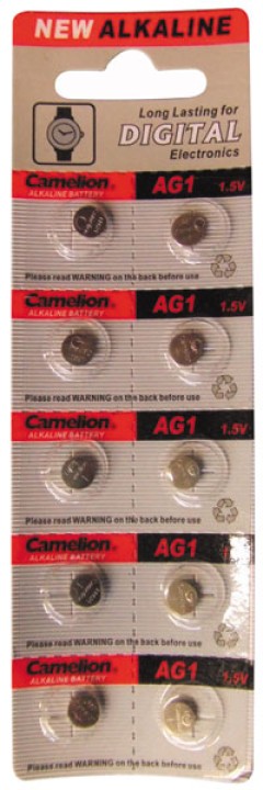 Pila boton para reloj 1.5v 13mah lr621 (10 pcs bl) lr621 d364 364 sr621sw sr60 g1 jr  international - 1