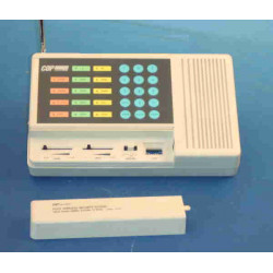 Control panel without wire 4 zone 300mhz 15 990c cop security alarm electronical theft protection device jr international - 1