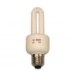 Lampadina 12v 7w e27 a basso consumo lampadina elettrica luce elettrica jr international - 1
