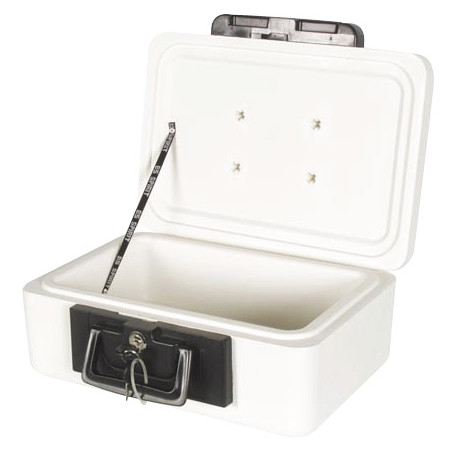 Fireproof chest valigetta di protezione incendio antifuoco per la protezione di oggetti preziosi e valori velleman - 1