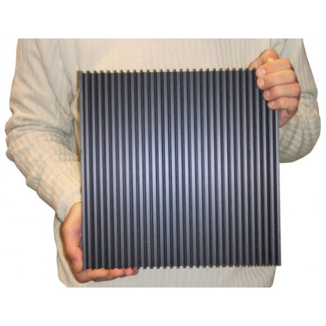 Radiator heatsink pro 0.28 ° c / w 300mm x 300mm x 40mm / 10mm sole cen - 2