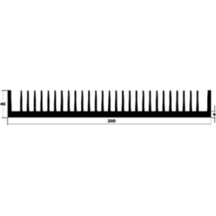 Thermischer heizkorper aufklarer fur profi 0.28°c w 300mm x 300mm x 40mm semelle 10mm cen - 1