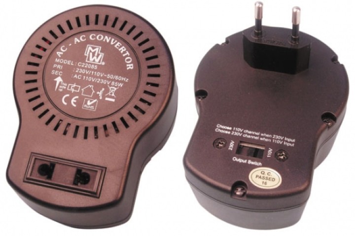 Convertitore 220 110 85w trasformatore corrente 220v 110v 210v 105v 220v 230v 115v 240v 120v 110 convertitore adattatore convert