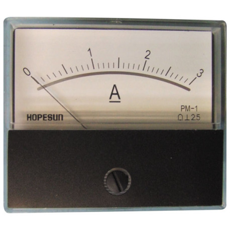 Galvanometer amperemeter 3a mit beweglicher zundspule 2.5 cen - 1