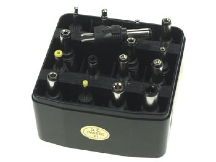 16 registros suministran 2,5 mm 3,5 mm 5x2.1mm 3x1mm 5.5x2.1m m 5x2.5mm 3.5x1.35mm 4x1.7mm 4.75x1.75 velleman - 2