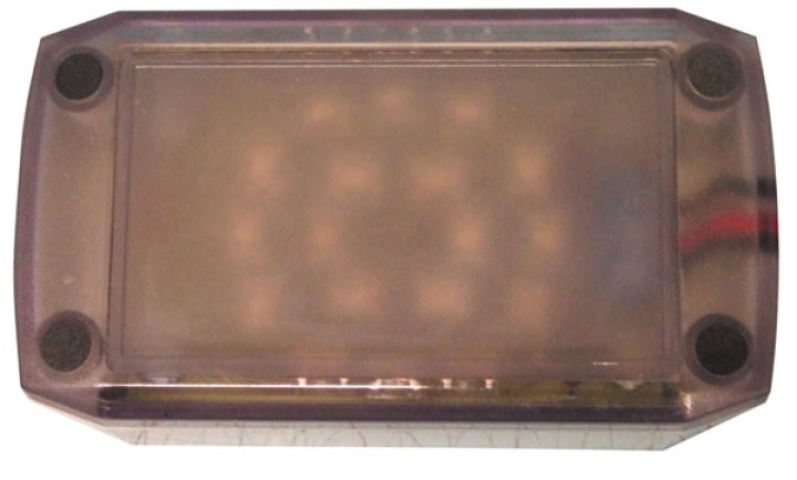 Signaling lights 12v powerful 6.12 or 18 leds high luminosities red 12vdc (20, 40 or 60ma) jr international - 1