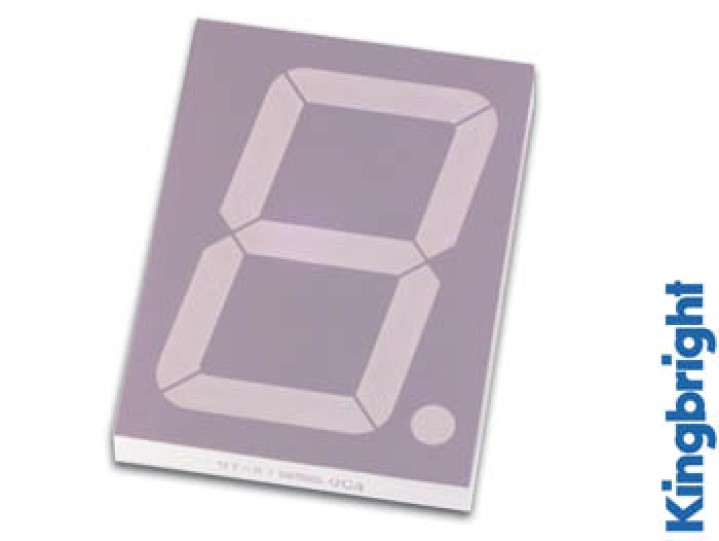 100mm einstelliges display gemeinsame kathode hyperrot velleman - 1