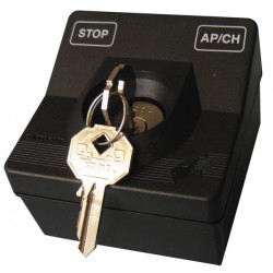 Selector a llave aplicado montaje saliente para automatismo portico motorizacion tau - 1