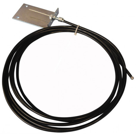 Cable de deverouillage manuel exterieur pour porte de garage basculante