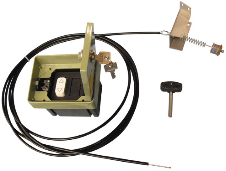 Sblocco manuale cancello scorrevole motore 4m cavo esterno velocità 650es01 tau - 1