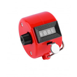 Red Handheld Tally Counter 4 Digit Display for Lap/Sport/Coach/School/Event jr international - 8