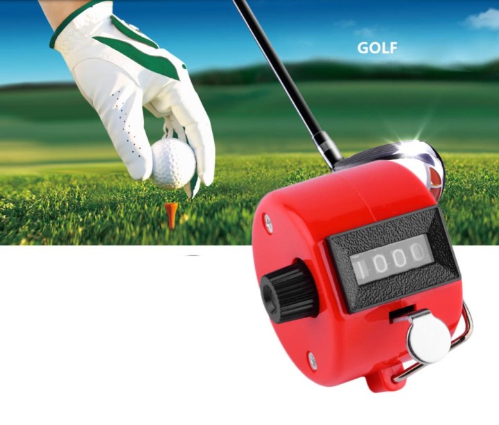Red Handheld Tally Counter 4 Digit Display for Lap/Sport/Coach/School/Event jr international - 10