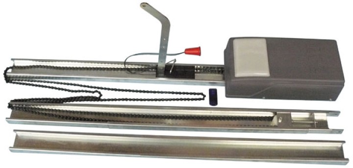 Kit motoriduttore 24v per basculanti a molle e porte sezionali tau - 1