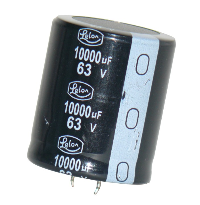 Condensador 10 000 micro faradio 63v cdchrs163v10kmf condo piezas electrónica capacidad jr  international - 1