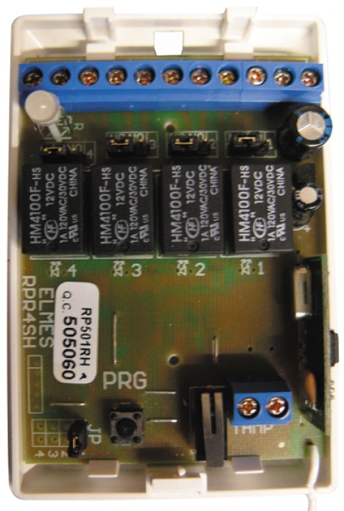 Rundfunkempfanger 433mhz 4 funkkanalen 12vccc rundfunkempfanger ûbertragung ûbertragungen elmes - 1
