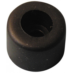 Kautschukfuss schwarz 16 mm qupc73516 einzelteile zubehorteile cen - 1