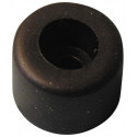 Pied caoutchouc noir diametre 16 mm qupc73516 pièces détachées, accessoires