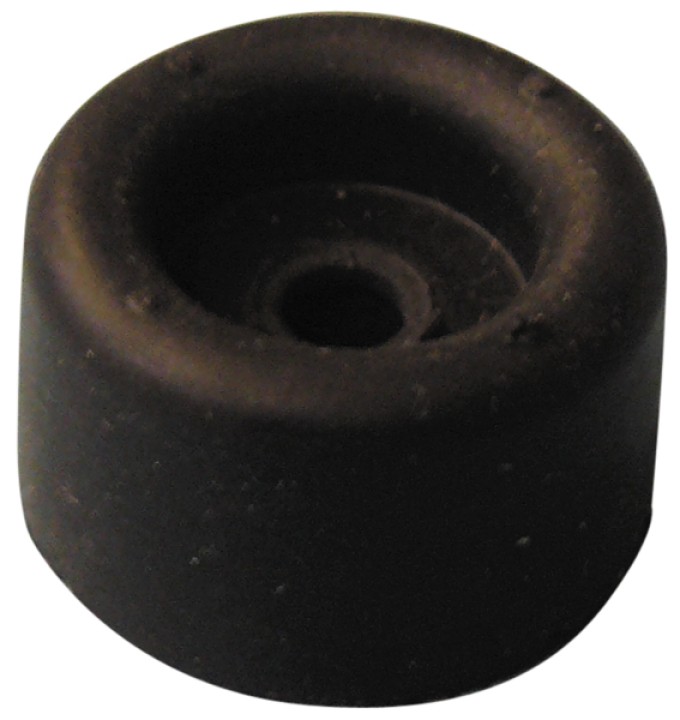 Kautschukfuss schwarz 21 mm qupc73521 einzelteile zubehorteile cen - 1