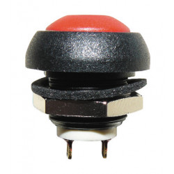 Boton electrico unipolar estanco rojo piezas de repuesto accesorio material electronico cen - 1