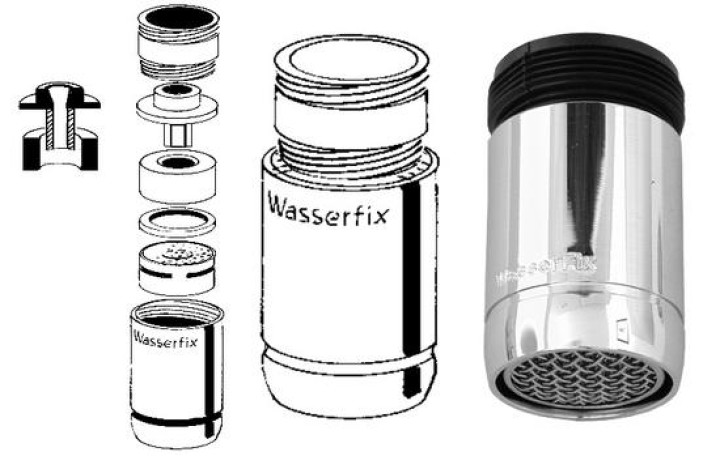 Magnetischer antikalkstein lufter fur hahn wasseraufbereitung korrosionsschutz kalkschutz magnetischer polar - 1