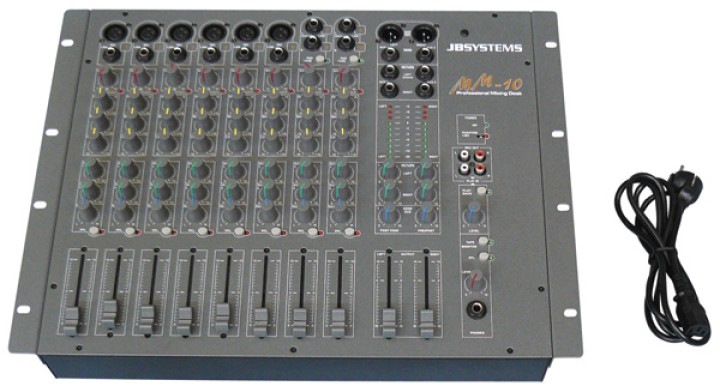 Mm 10 mixer con 6 canali mono e 2 canali stereo cen - 1