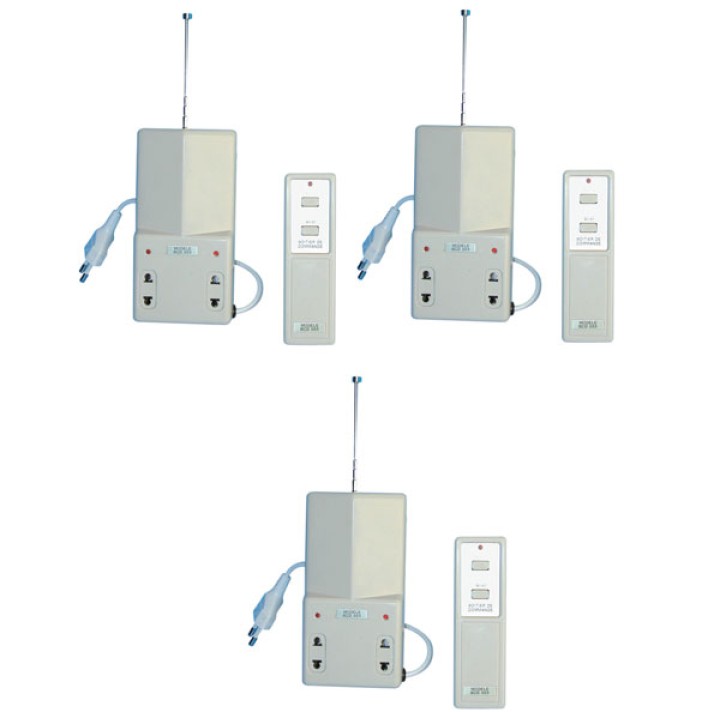 Interruptor electrico radio a distancia 1 canal 10 30m 220vca iluminacion domotica alarma sono enchufe jr international - 1