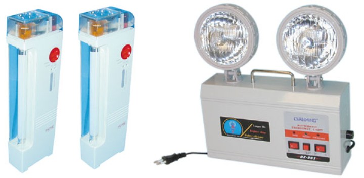 3 notbeleuchtung 220vac 2x4.5w dx 933 beleuchtung mit aufladebatterie sicherheitsbeleuchtung elektronik elektrotechnik notstroms