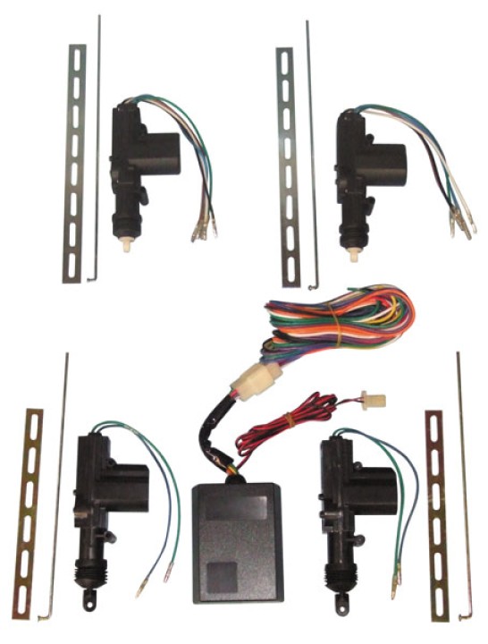 Kit catenaccio porta sistema allarme veicoli macchine velleman - 2