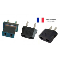 Travel adapter electric 3 pcs adapter 6a euro male adapter to american euro female ac adaptor electric adapters euro male adapte