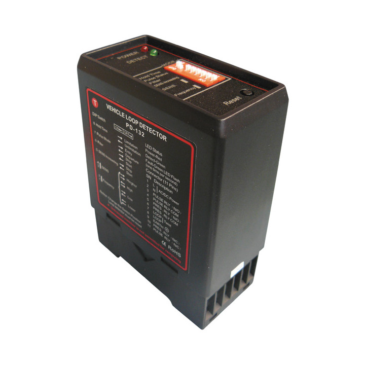 Electronic magnetic detector loop detection count input counter shift vehicle alarm jr international - 1