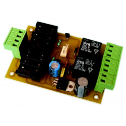 Relay module for 2 dbm12 magnetic loop detector power supply 12v to 24v dc relay 250v 7a velleman - 1