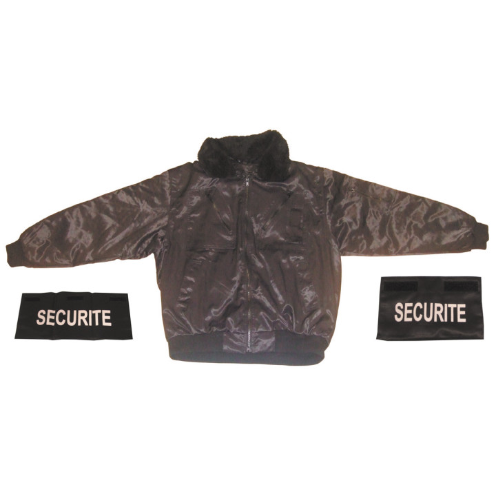 Cazadora security guard intervenciones cazadora guarda de seguridad ropa policia proteccion jr international - 1
