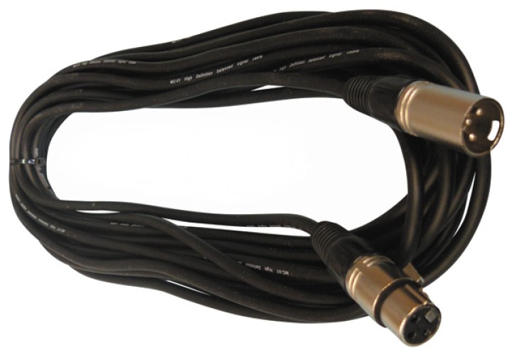 10 metri di cavo xlr femmina a 3 pin maschio cen - 1