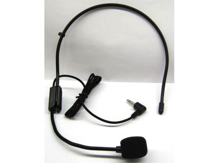 Microfono casco recarga para amplificador de su publico address pa5w micro casco pa5n sp1 velleman - 2