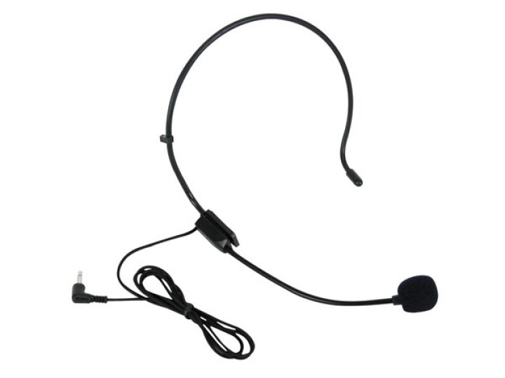 Microfono casco recarga para amplificador de su publico address pa5w micro casco pa5n sp1 velleman - 1