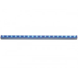 Barra iluminacion economica 18 led azul 30cm 12v luz tension baja velleman - 1