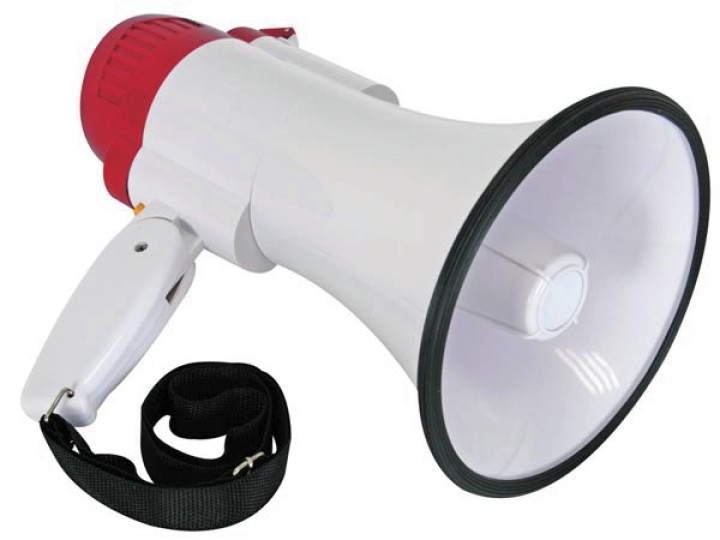 Megafono 9w 10w 12w registrare il suo messaggio mp10sr sirena spalla vocale amplificatore jr  international - 1